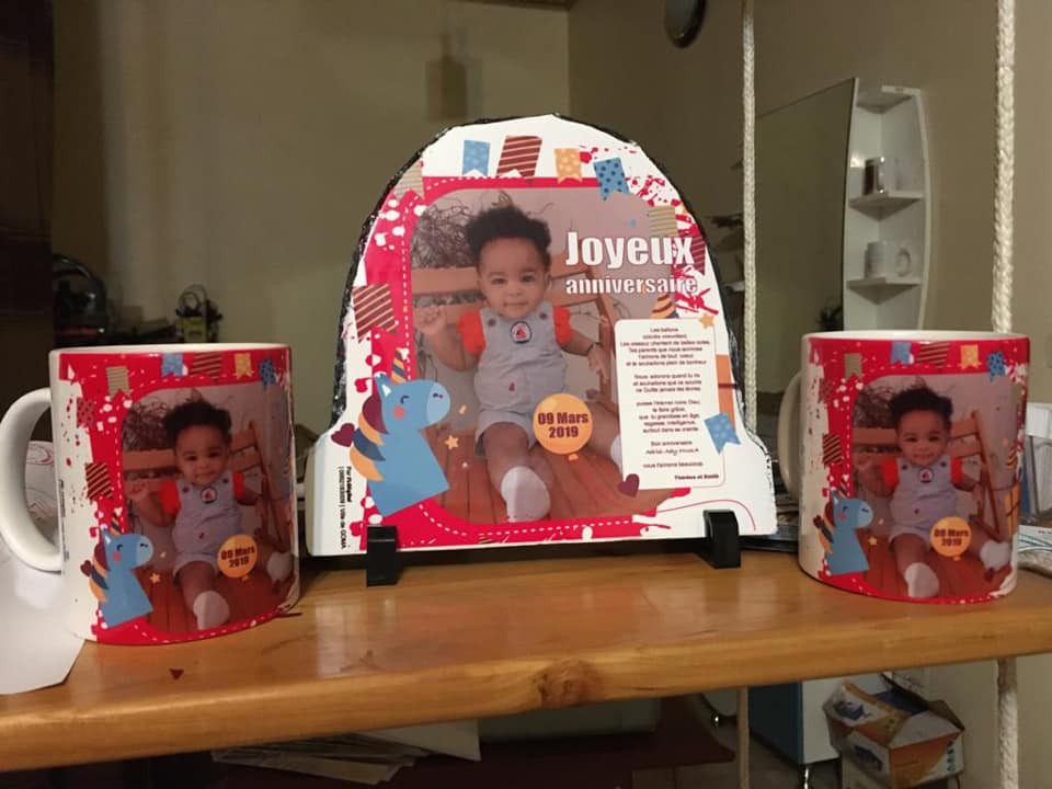 Impression sur le verre ou le bois